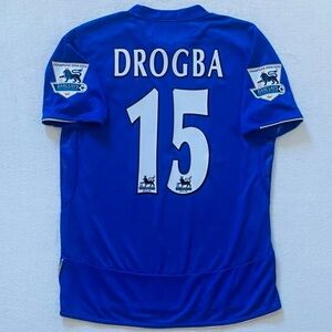 Chelsea Drogba 2005 06 home Premier League jersey